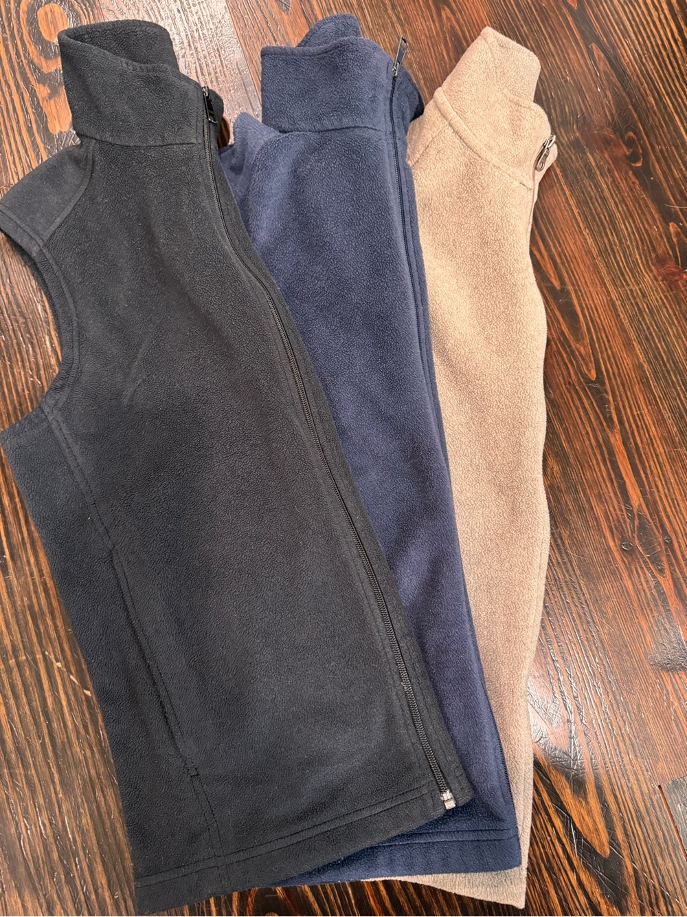 Lot of 3 Men’s Size Medium Columbia and Croft & Borrow Fleece Vests